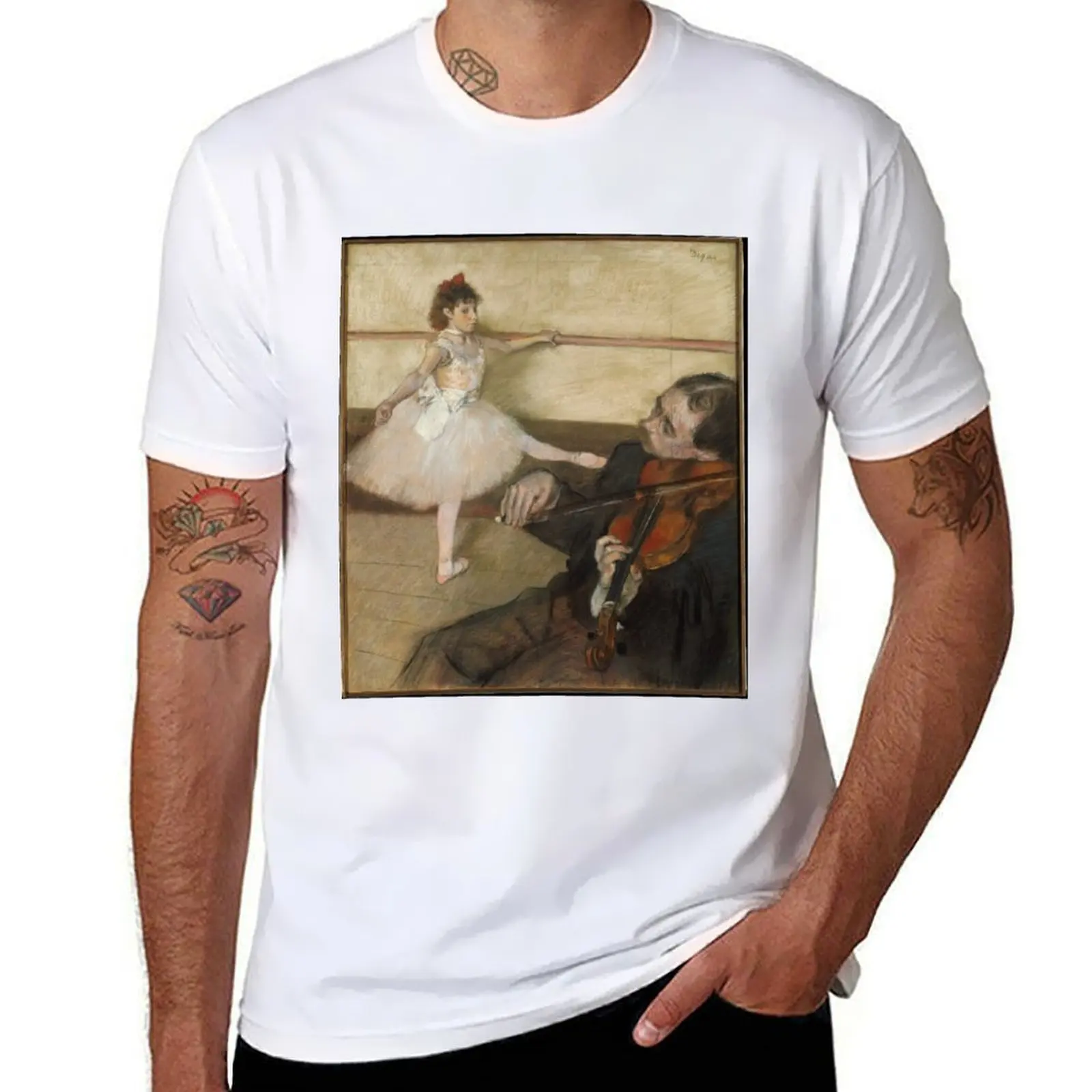 

The Dance Lesson by Degas T-Shirt man t shirts for men man t shirt luxury essential t shirt T-shirt