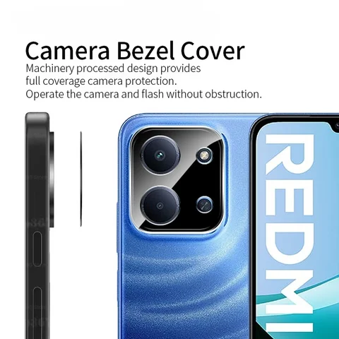 3-1 шт. для Redmi 15C 4G 3D черное защитное стекло для экрана камеры для Xiaomi Redmi 15C 5G Redmi15C mi 15 C 9H стеклянная крышка объектива пленка