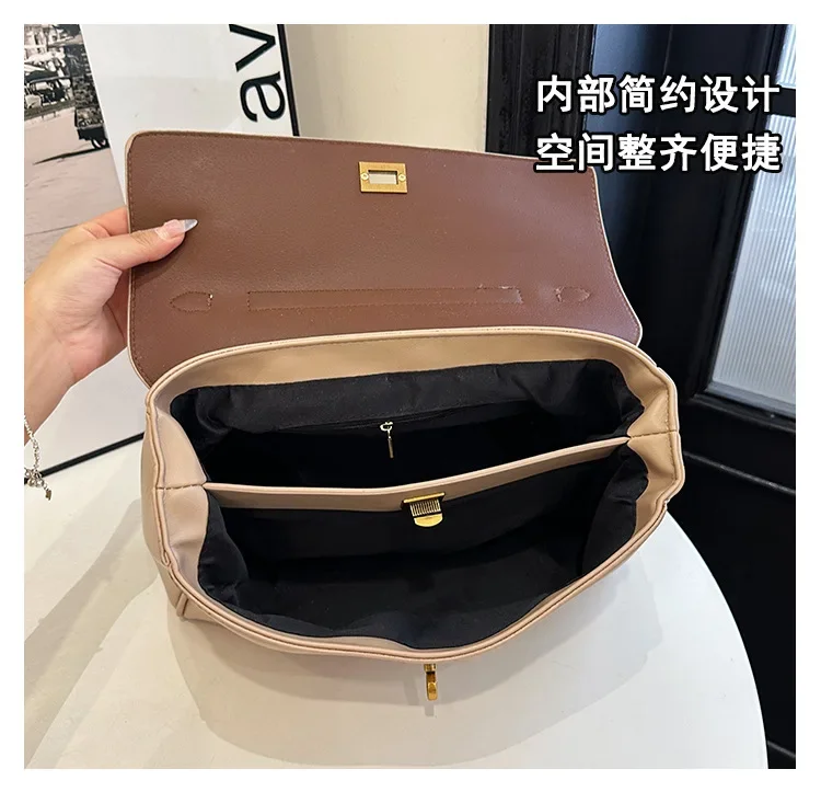 Simple and Fashionable Hand-held Women\'s Bag New Trend Niche Design Single Shoulder Armpit Bag High-end Commuting Crossbody Bags