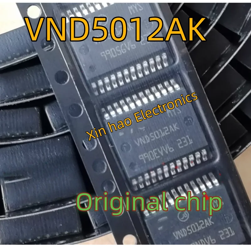 5PCS New VND5025AK VND5025 VND5012AK VND5025BK VNQ5027AK VND5050AK SSOP-24 Car body BCM computer board turn signal control chip