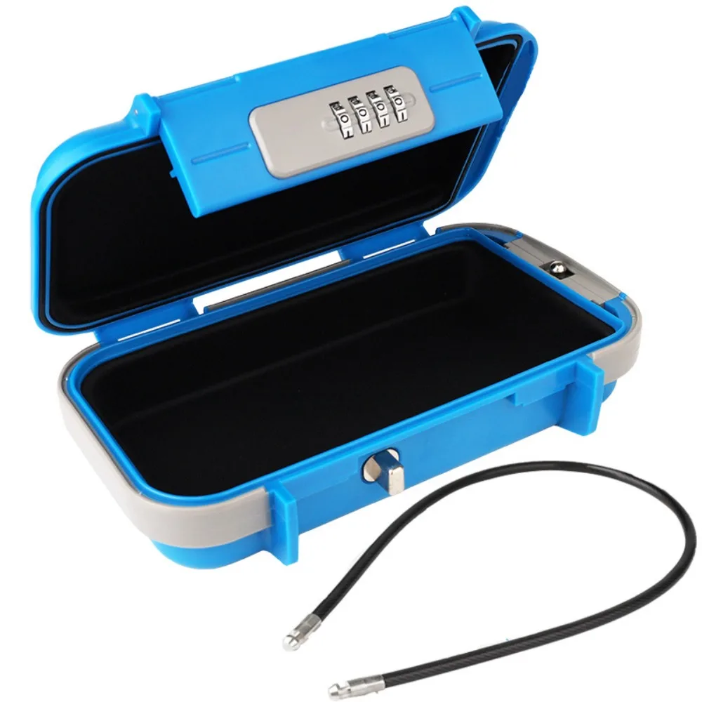 Combination Lock Portable Safe Box Large Capacity Anti-Theft Travel Safe Box Anti-Pry Durable Waterproof Safe Box Travel Use