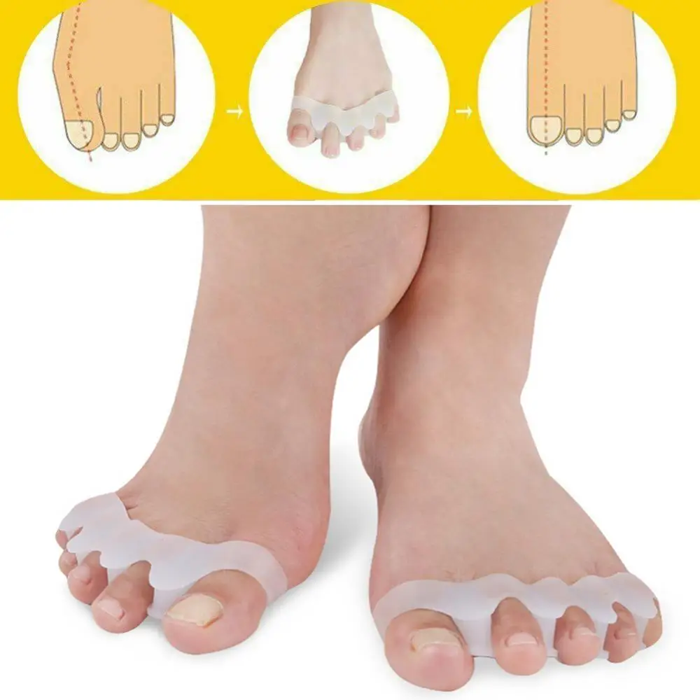 Separador de dedos de los pies, Corrector de juanetes, Hallux Valgus