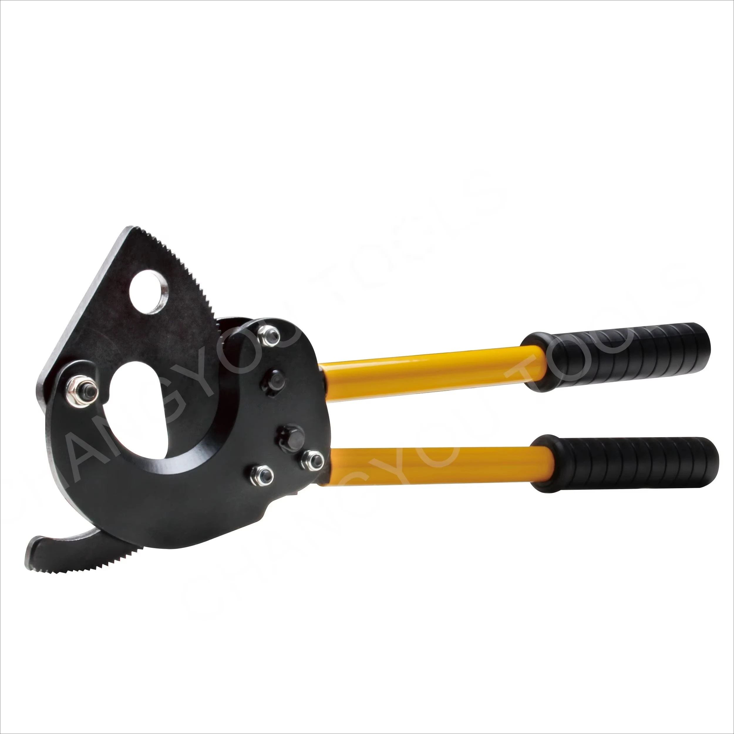 CC-400 Heavy Duty Ratchet Electric Cable Cutter Tool Armored Cable Wire Cutter