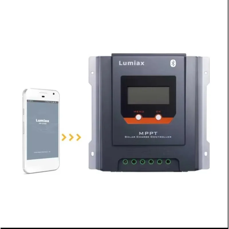 20a 12V 24V MPPT Charger Controller Mppt PV Max 55V Solar Panel System Mppt Solar Charge Controller with RS485 bluetooth