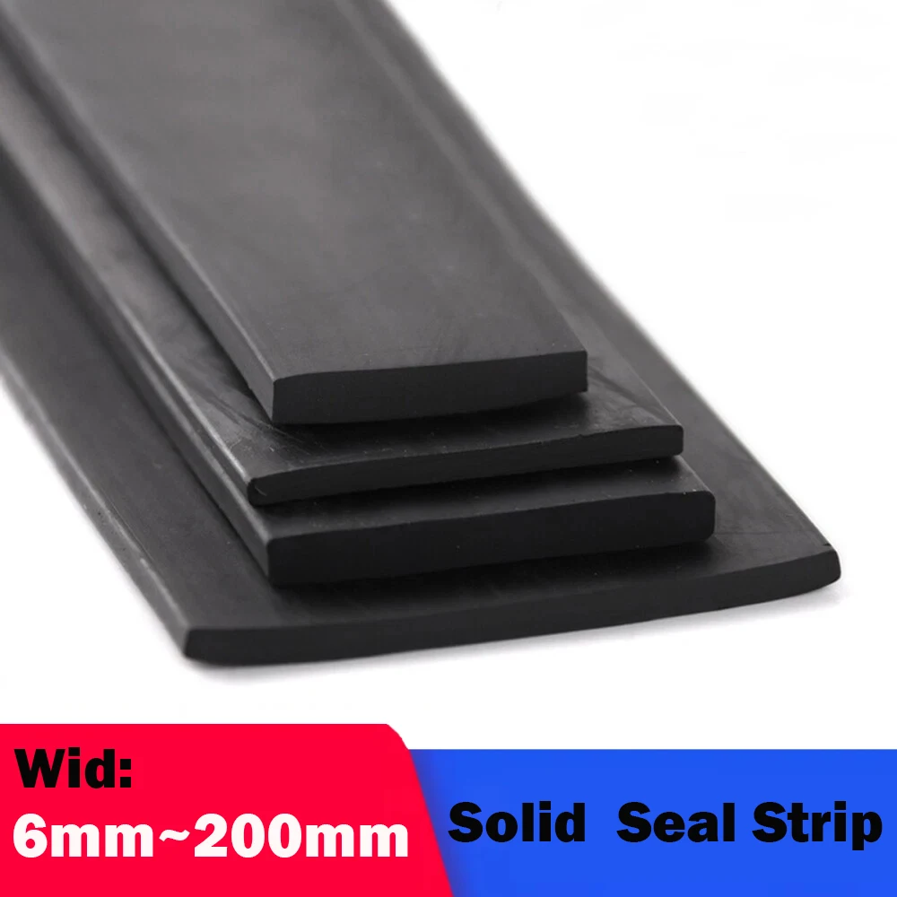 

Твердая резиновая плоская уплотнительная лента, износостойкая прокладка из давленого стекла, квадратная полоса, амортизирующий буфер, резиновая прокладка