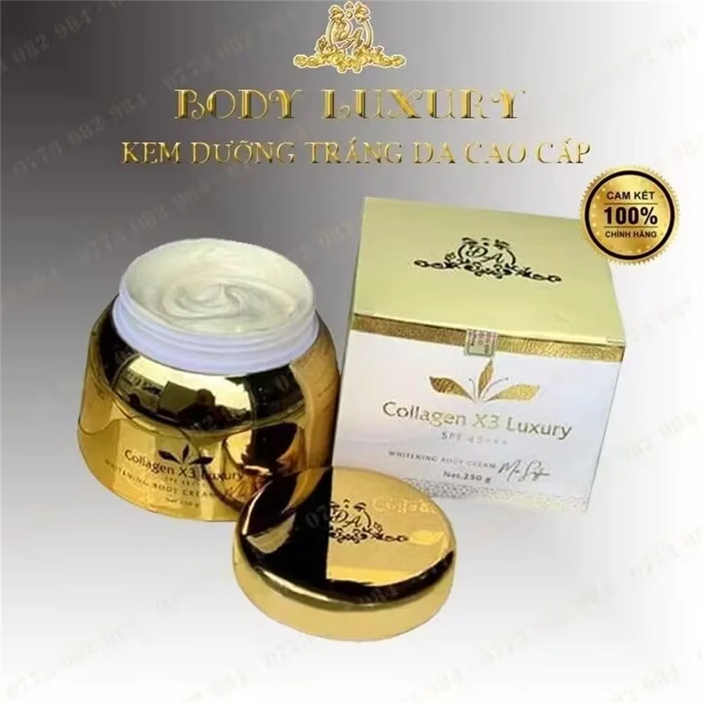 250g Body collagen x3 LUXURY3 trang D&A. Chinh hang