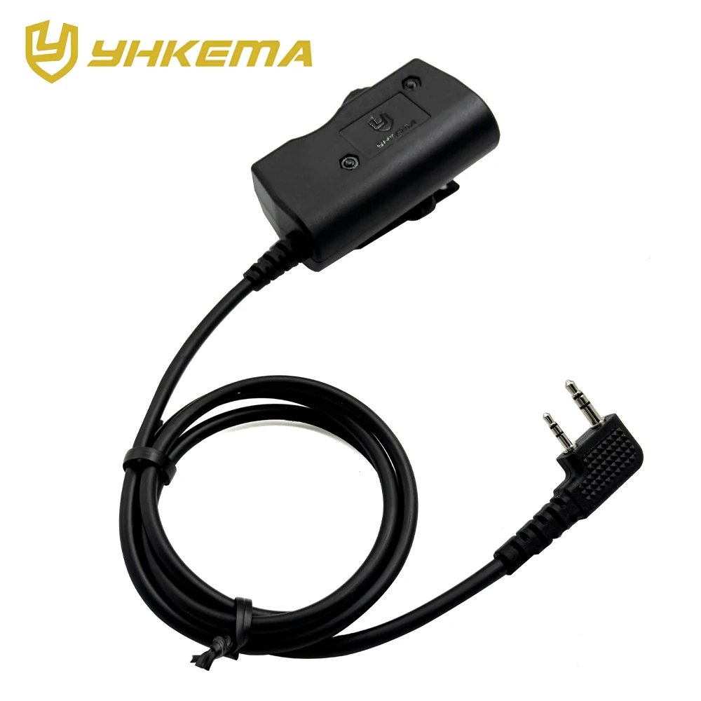 Walkie Talkie BaoFeng UV-82 Radio Headset PTT U94 Airsoft Tactical Headset Kenwood(for baofeng) Plug Tactical Headset Accessory