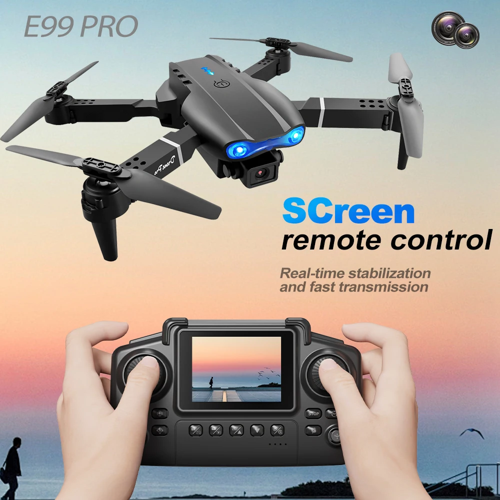 Dron Aéreo con Doble Lente, Ca - Drone Camera Wide Angle reseña y precio