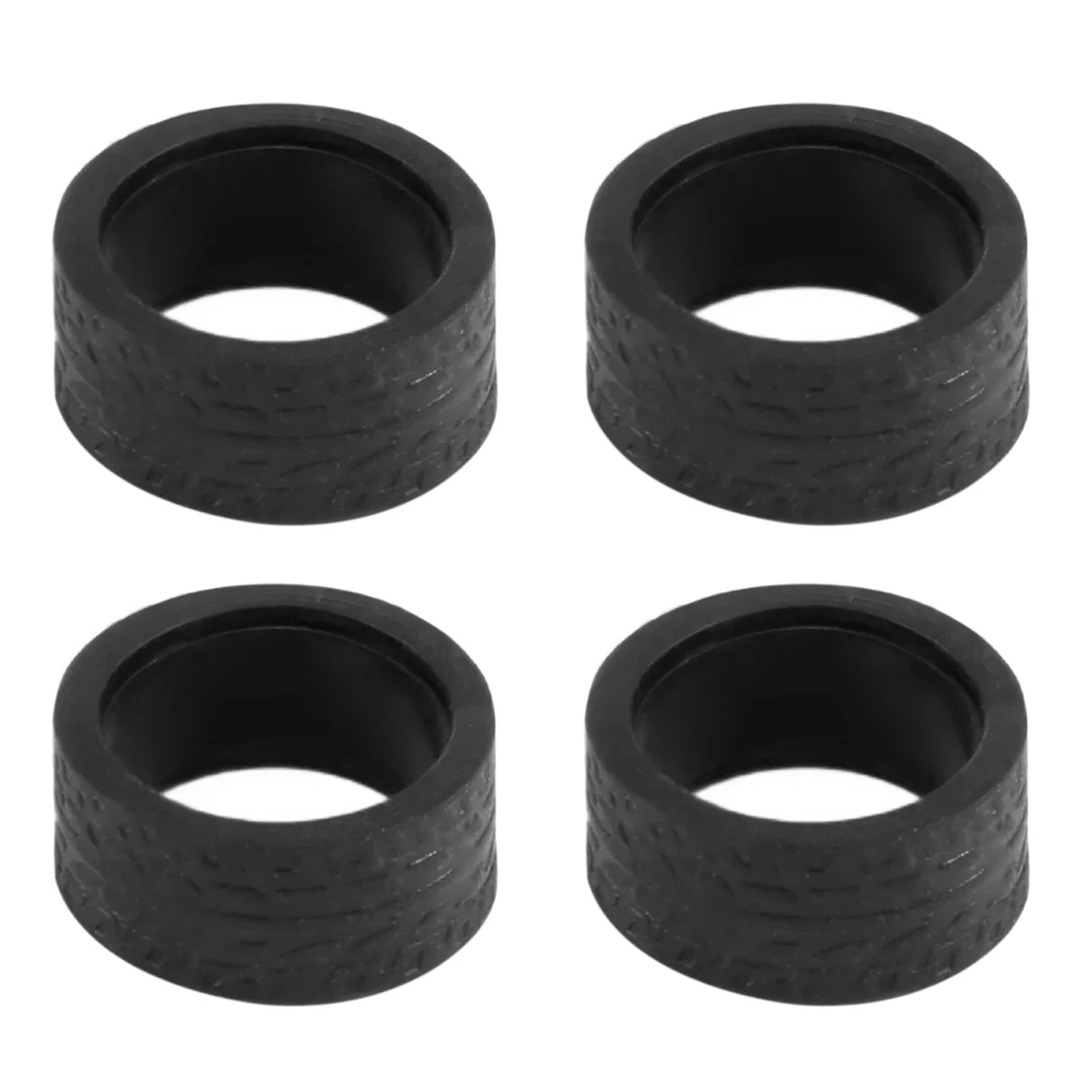 4 Stuks Rubber Band Banden Wiel Voor Wltoys K969 K989 P929 Iw04M Awd Iw02 Mini-Z Mini-D mini-Q 1/28 Rc Drift Racing Auto