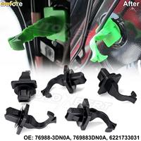 5X For Nissan X-Trail Rogue T32 Pathfinder R52 370Z Z34 Qashqai J11 Windshield Windscreen Pillar Clip A Pillar Trim Clamps Clips