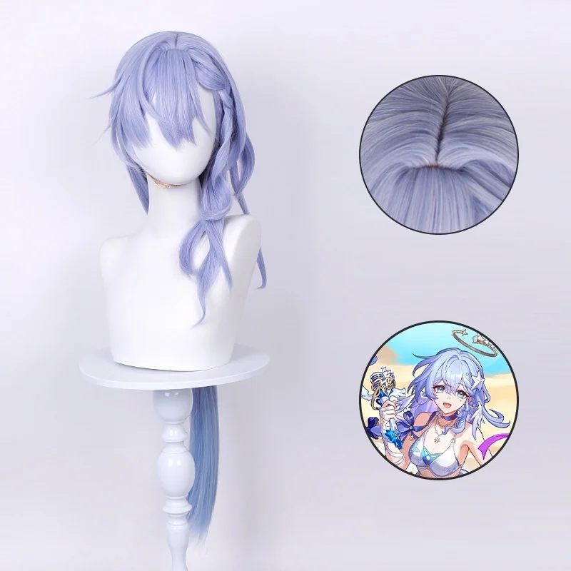 Anime Robin Cosplay Wig Game Honkai Star Rail Rose Net Wigs