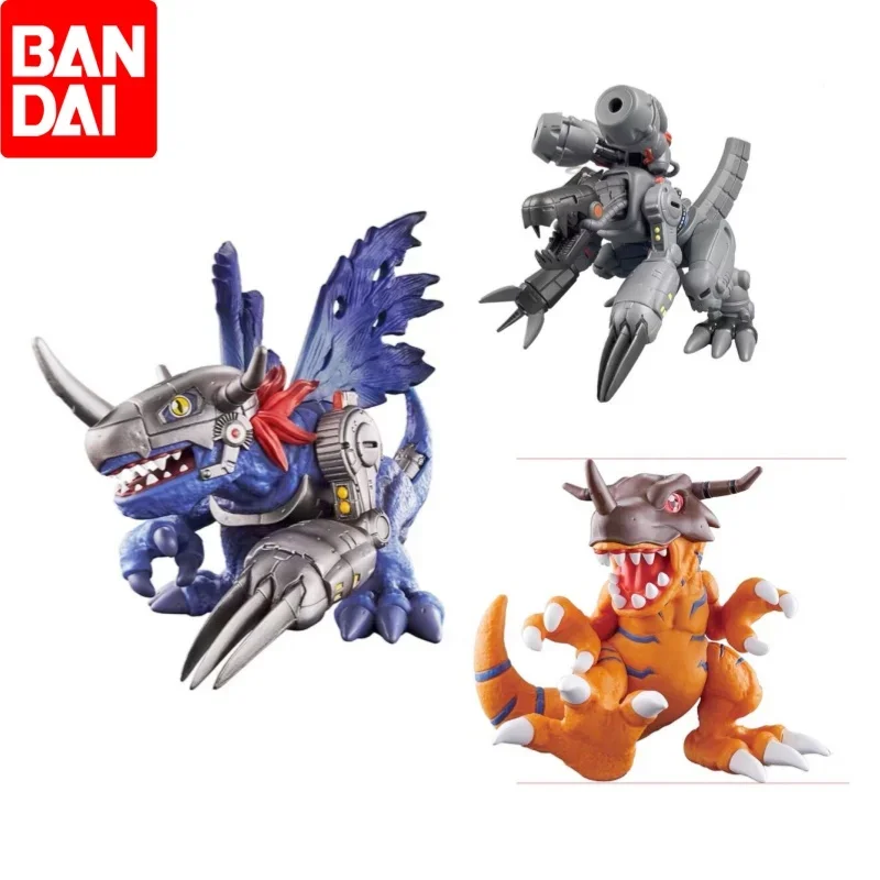 In Stock Digimon Adventure Anime Figure Greymon Metal Greymon Action Figures Collectible Toy Decorations Model Doll Birthday Toy