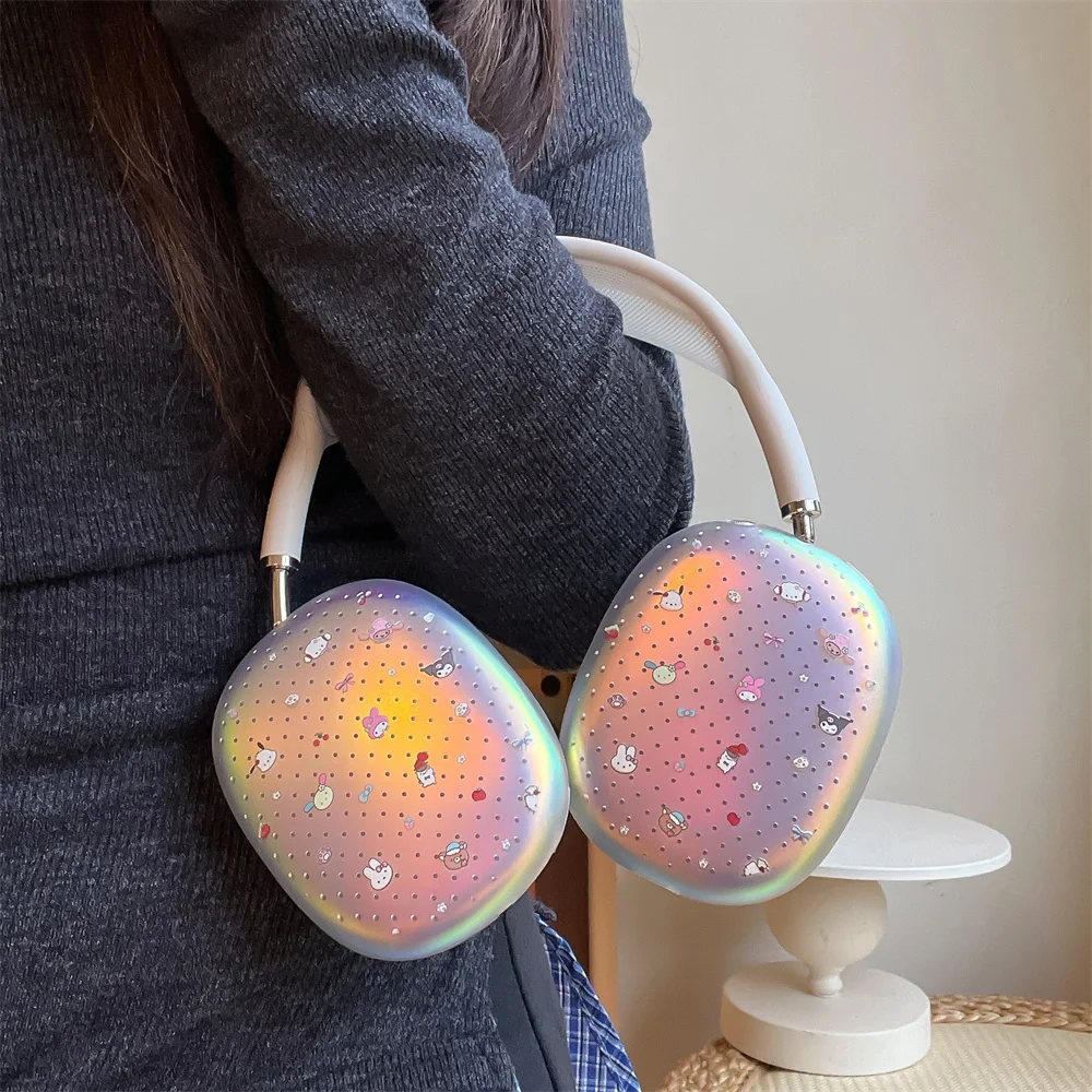 

Kawaii Melody Rabbit Headphone Case Shockproof Cover for Apple Airpods Max Cartoon Earphone Case for Airpods Max Cover Cases
