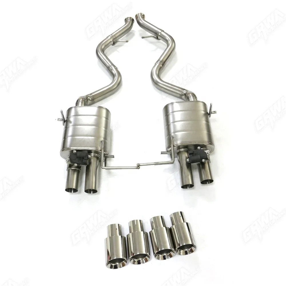 

Factory Wholesale Mirror Polished Stainless Steel 304 Exhaust System Exhaust Muffler Intake for b m w E92 M3