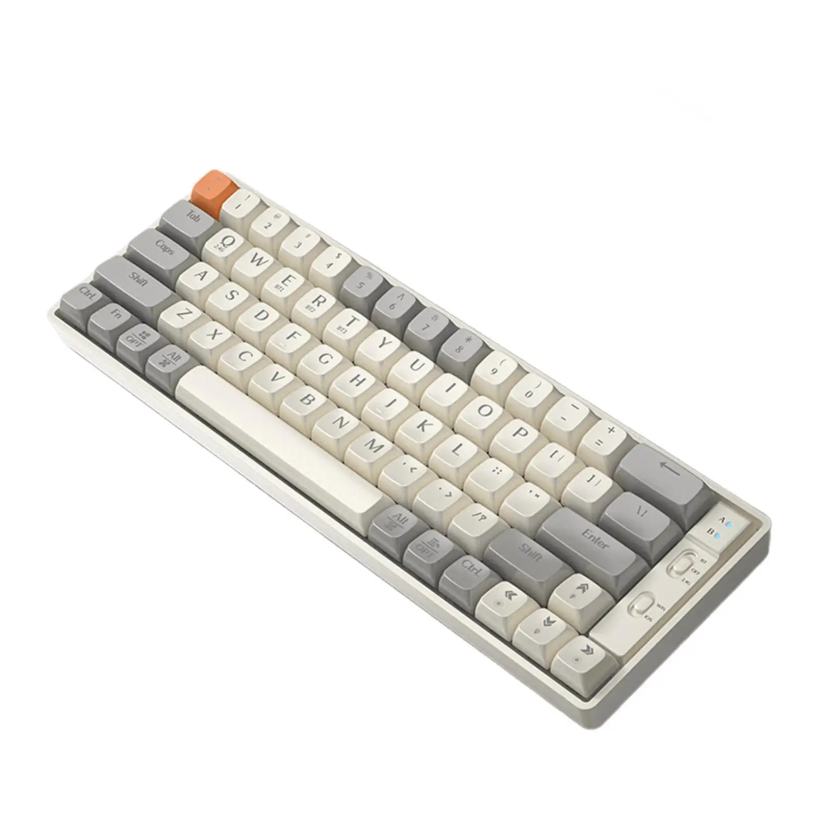 

Gamer Keyboard Hot Swap 65 Key Layout Mechanical Keyboard Compact Ergonomic 12x4