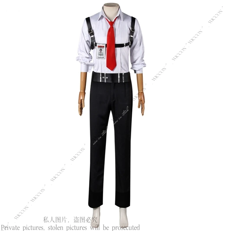 Heathcliff Cosplay Costume Limbus Cos Company REVENGE Halloween Party Role Play Stage Costume Comic-Con Festivals Character