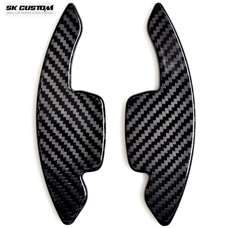 SK CUSTOM For Volkswagen Golf 8 MK8 R GTI R Line carbon fiber steering wheel paddle modifications