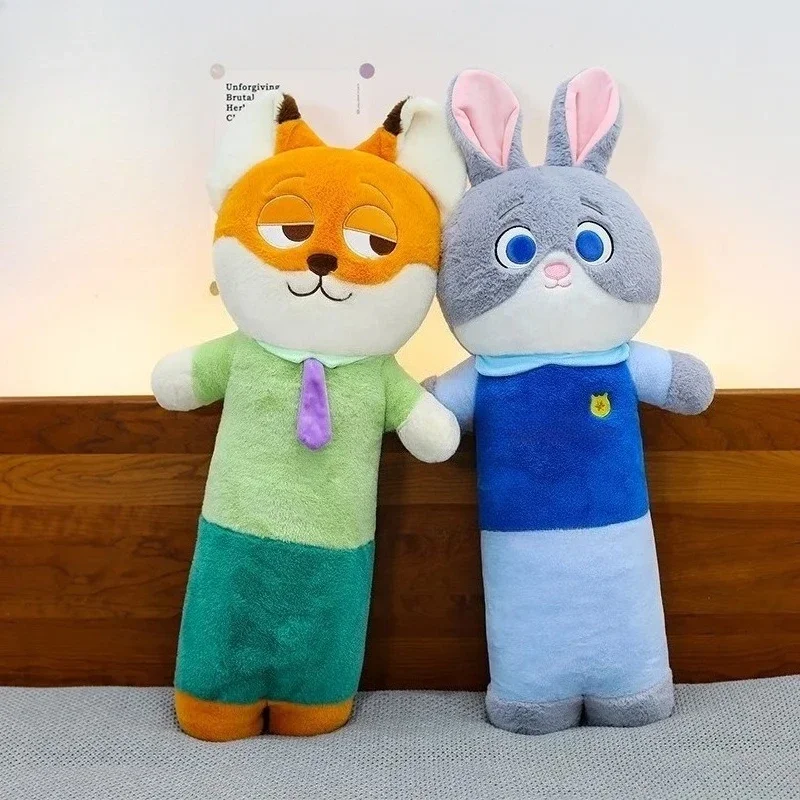 50/70 cm Film Peripheriegeräte Zootopia Nick Judy Plüschtier Niedliche lange Kissenpuppe Halloween Dekoration Geburtstag Weihnachtsgeschenk