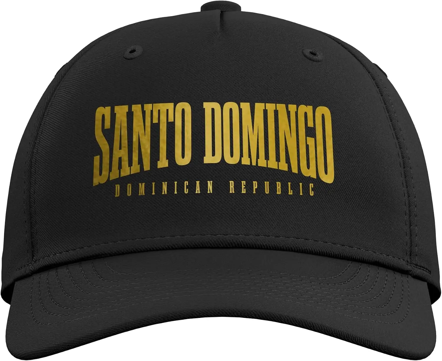 Santo Domingo Dominican Republic Adjustable Baseball Hat Sunscreen Casual Baseball Cap Gift Customizable Printing Patterns