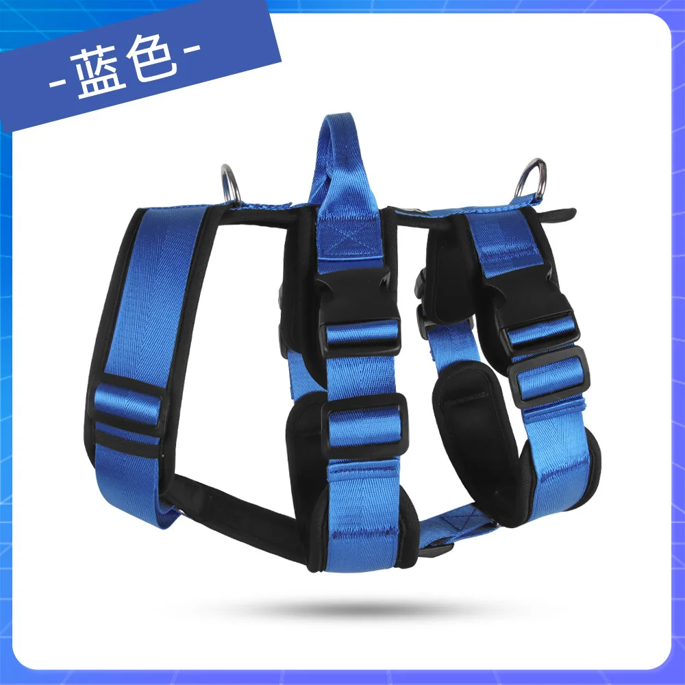 Dog Harness No Pull Adjustable Pet Harness Reflective Working Training Easy Control Pet Vest Military Service Dog Harnesses