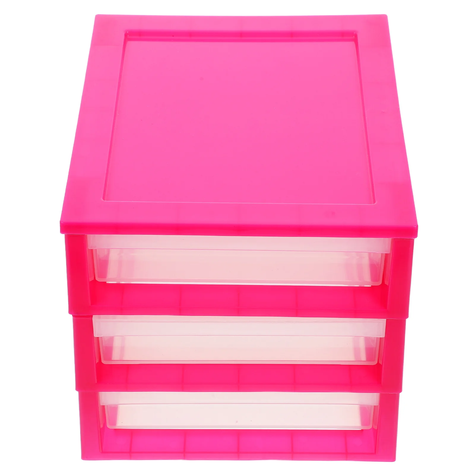

Small Drawer Organizer 3 Clear Drawers Plastic Desktop Storage Box For Desk Office School Stationery Sundries Organizer
