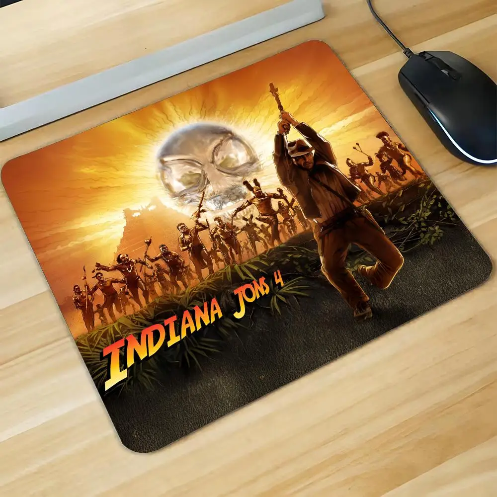 Indiana Jones Mouse Pad Gaming Laptops Keyboard Mat Deskmat Pc Accessories Desk Protector Mousepad Gamer Mats Anime
