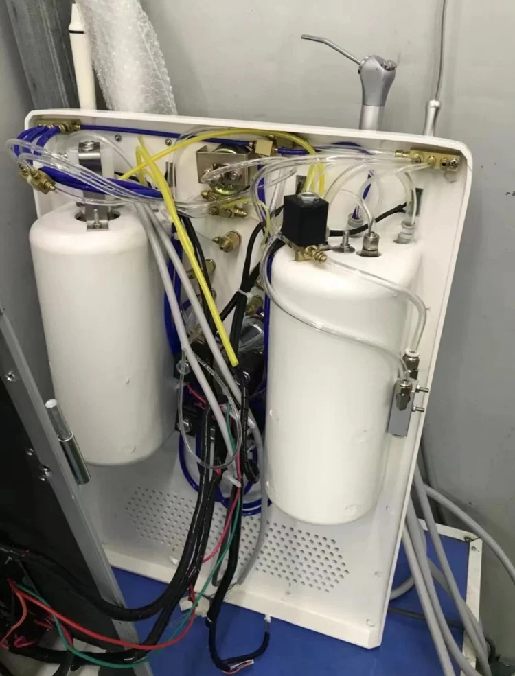 CE Approved Portable Mobile Dental Unit Medical Dental Chair Equipment Air Compressor Electric Made Metal Plastic Manufacturer