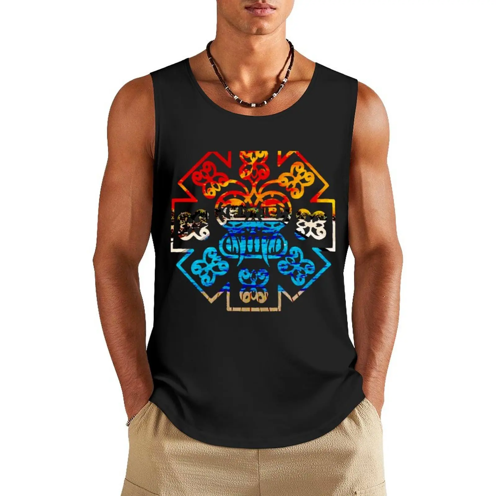 

Best Chili peppers Tank Top Vests Men's t shirt Sleeveless top
