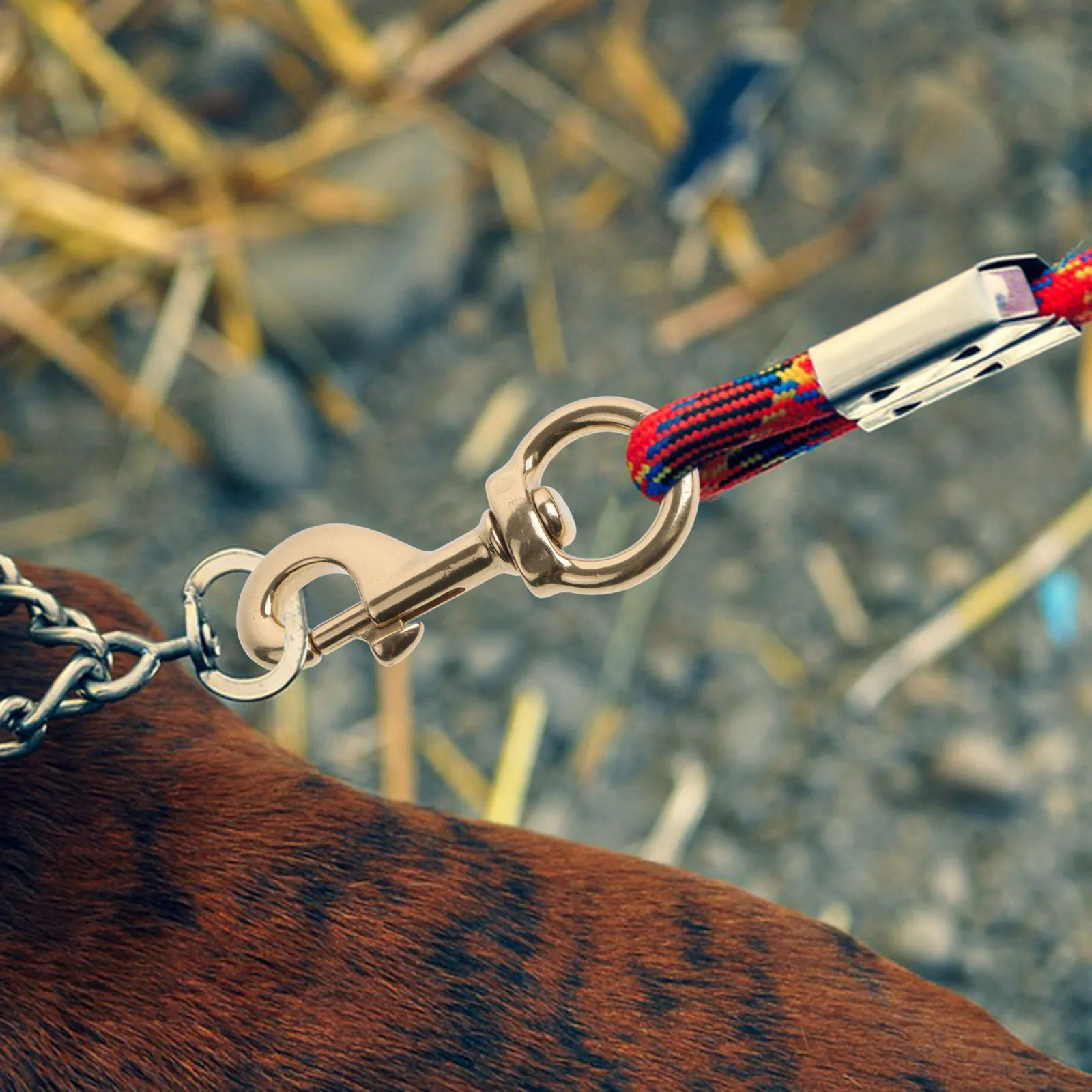 

2Pcs Brass Flagpole Clips Rotating Eyelet Flagpole Attachment Durable Wear Resistant High Temperature Resistance Flag Fixing