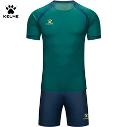 Kelme Men's Football Uniform Uniform Custom Soccer Jerseys Team Uniforms And Outdoor Sports Sets For Running