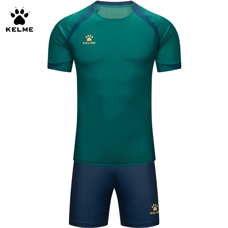 Kelme Men's Football Uniform Uniform Custom Soccer Jerseys Team Uniforms And Outdoor Sports Sets For Running