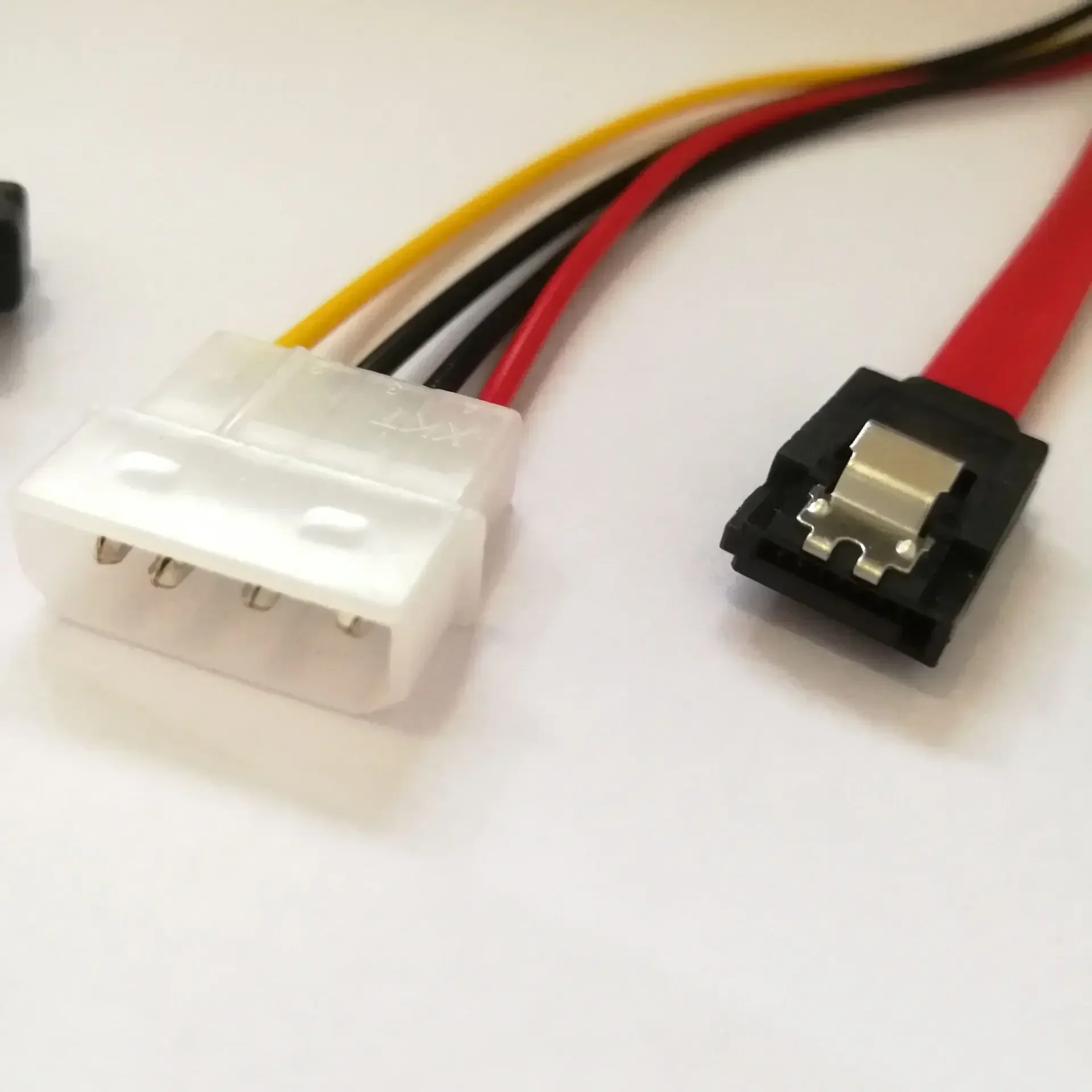 SFF-8482 SAS 29P 29pin zu SATA mit IED 4pin netzteil schnur Server festplatte daten kabel