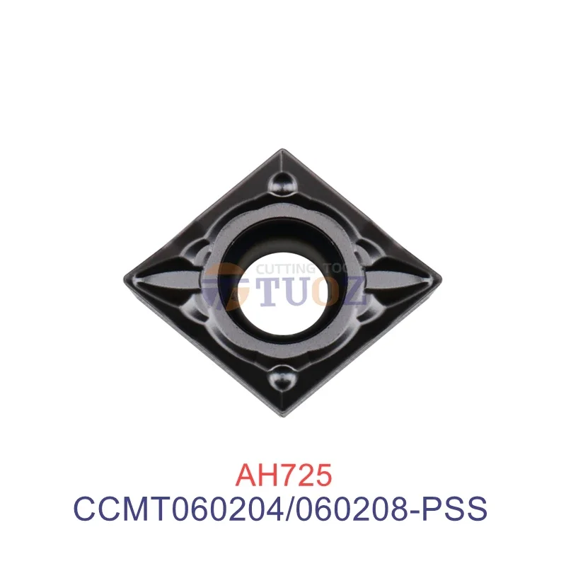 100% Original CCMT060204-PSS AH725 CCMT060208-PSS Turning Tools Carbide Insert CCMT 060204 060208 -PSS CNC Lathe Cutter