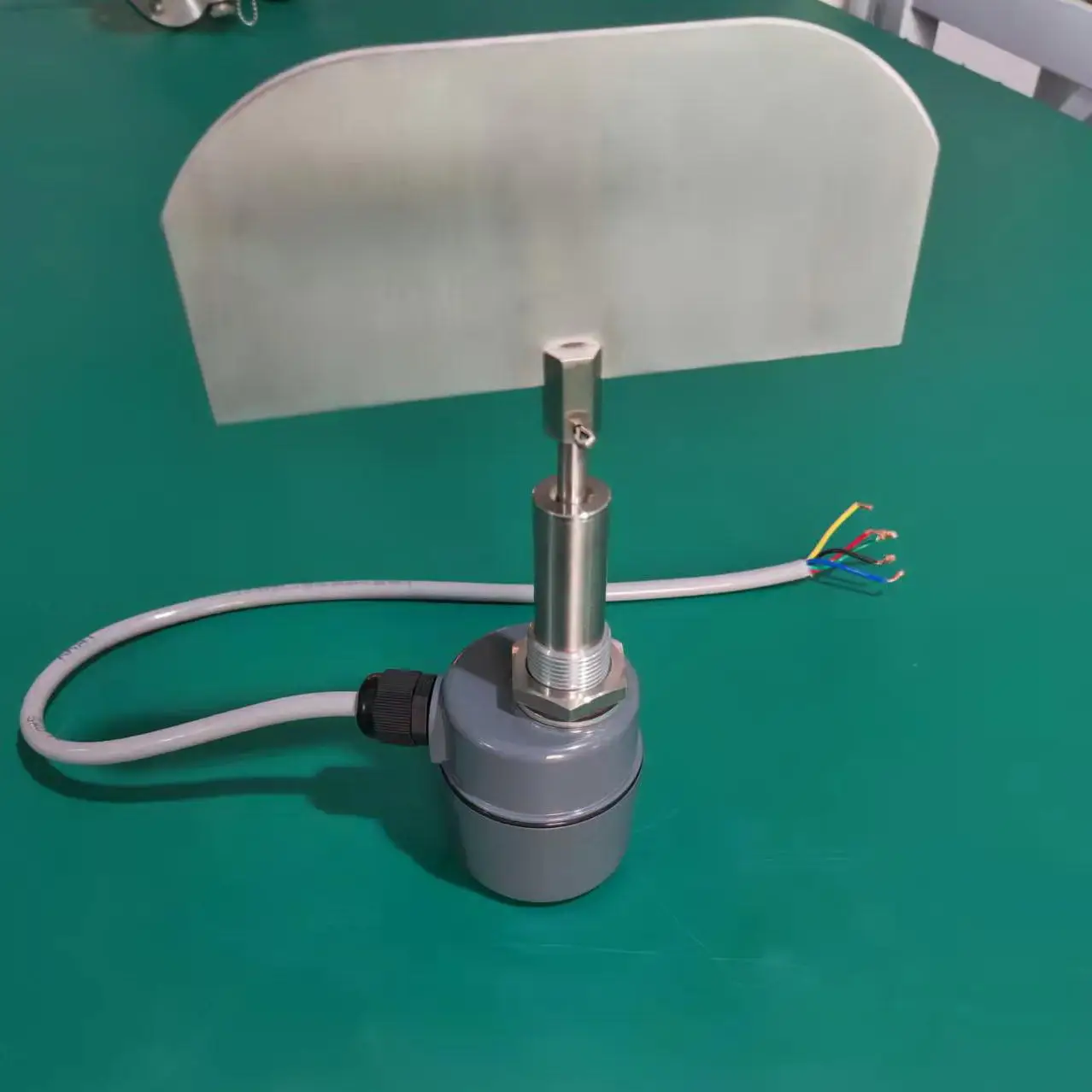 Silo Rotating Paddle Level Sensor Hopper Feed Powder Raw Material Liquid Level Switch For Corn Rice Grain Tank