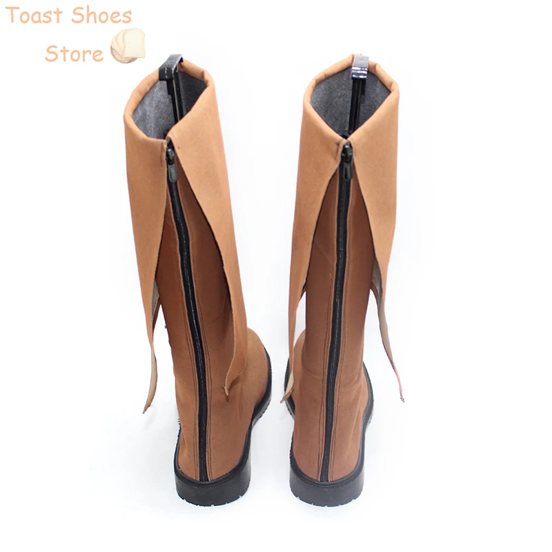 Chaussures de Cosplay services.com Jack en Cuir PU, Bottes de Carnaval d'Halloween, Accessoire de Costume