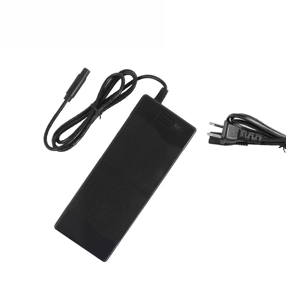 

Зарядное устройство для литиевой батареи 54,6 В, 2 А для KUGOO Kukirin G2 PRO DB, зарядное устройство для электрического скутера, вилка европейского стандарта, США, аксессуары, детали