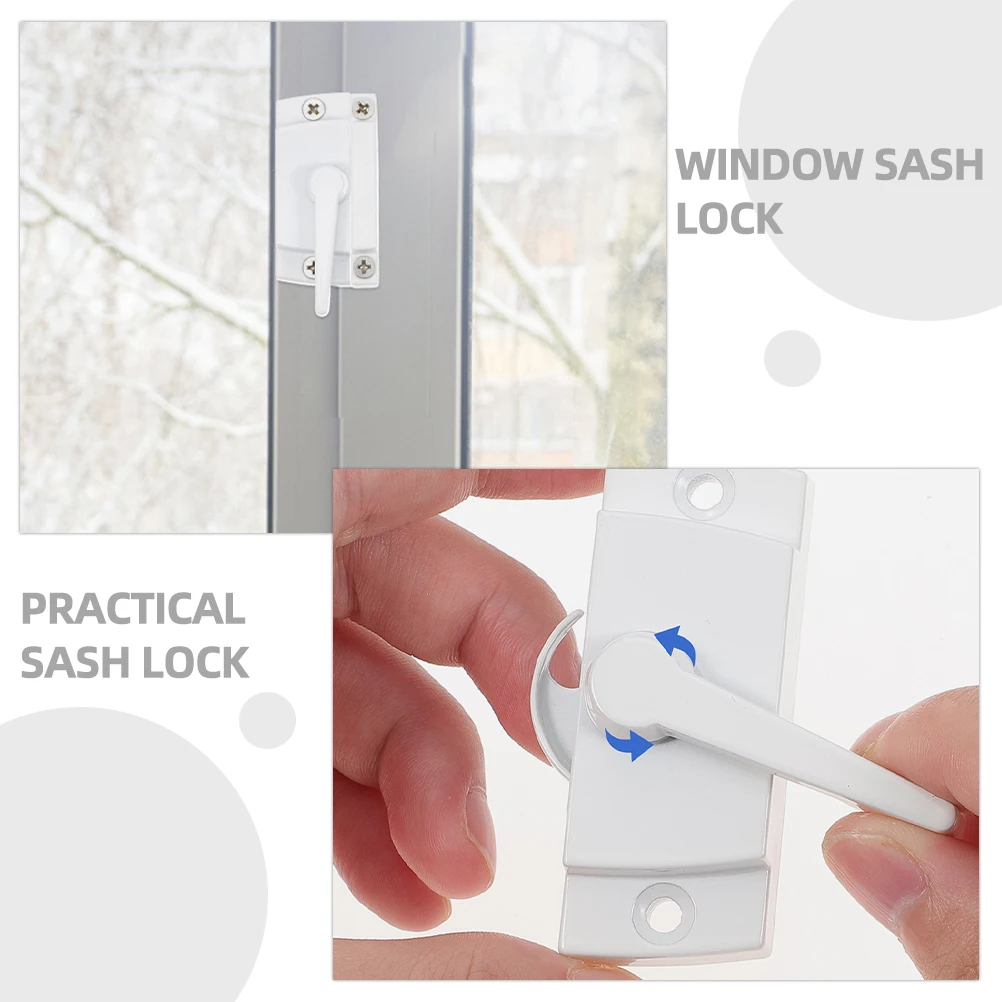 

2 Sets Window Sash Child Proof Security Locks For Sliding Vertical Horizontal Windows Safety Bars Replacement Parts Double Hung