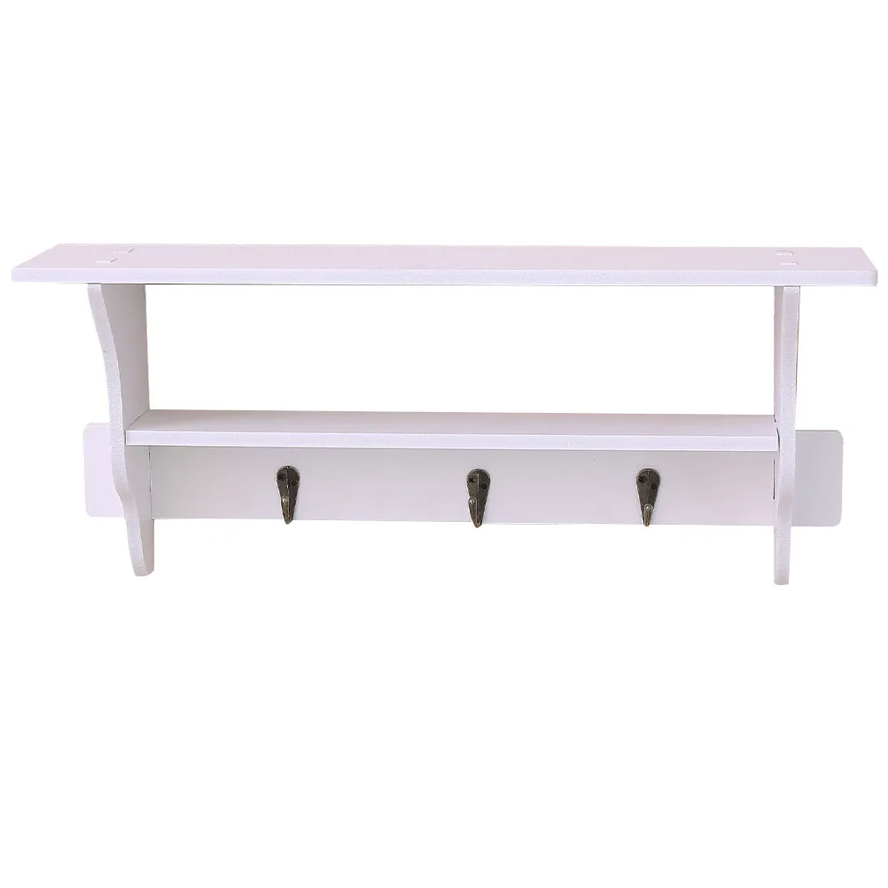

Wall Mount Storage Rack Stainless Storage Shelf Steel White Baby Room Kitchen Bathroom Office ganizer