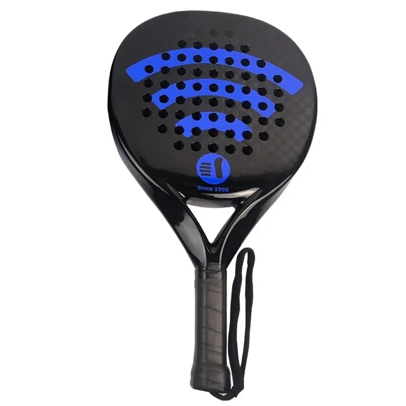 

Теннисная ракетка из цельного углеродного волокна, высококачественная падельная ракетка с памятью EVA Flex Foam Core POP Carbon