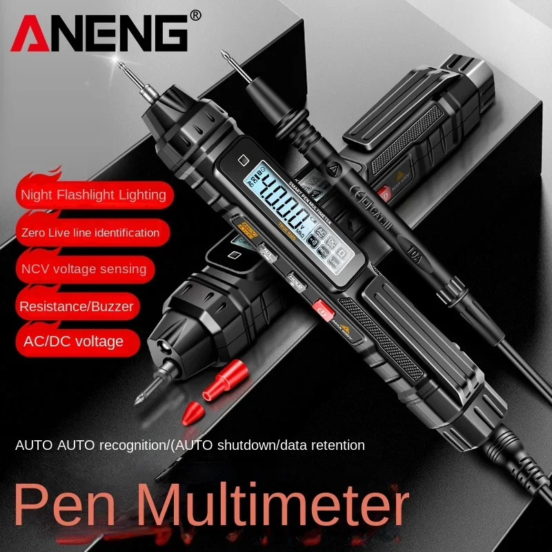 

ANENG new pen multimeter, digital high-precision multimeter, small portable automatic multimeter