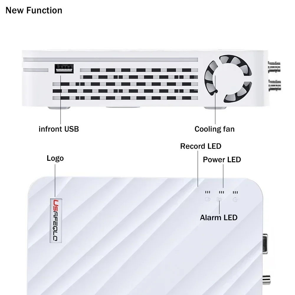 Imagem -02 - Mini Cctv Híbrido Dvr Vigilância Video Recorder Motion Detect Dvr Ahd em ip Max 5mp 16ch Nvr 4ch 8ch 5m-n 1080n 5mp