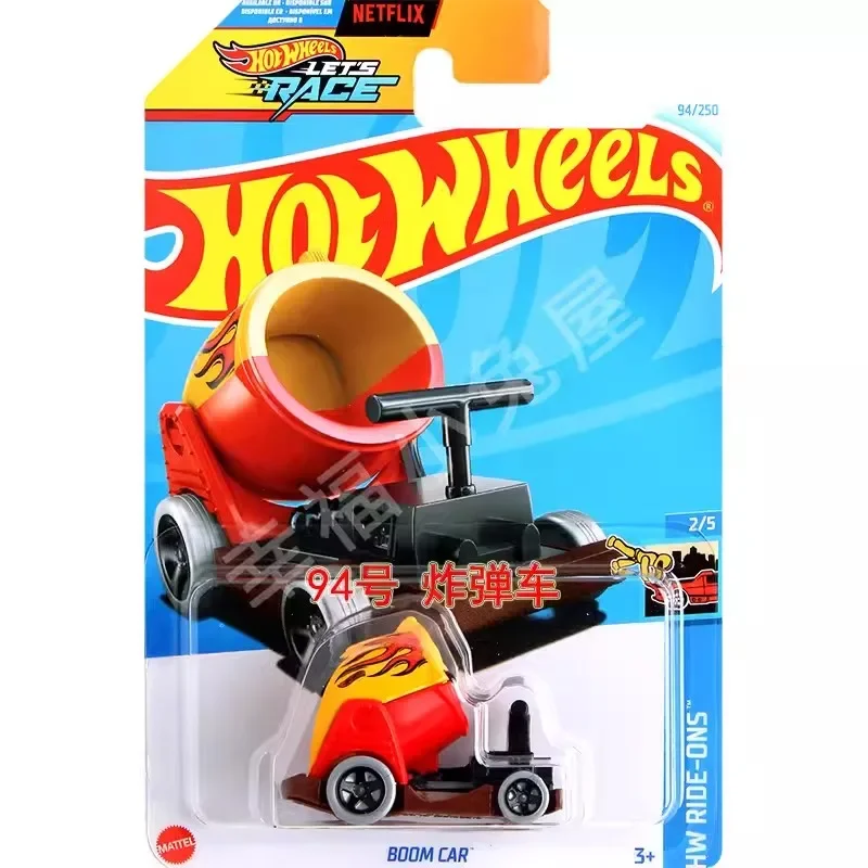 Hot Wheels-Brinquedo Do Carro Para O Menino, Vamos Corrida Diecast, Escala 1:64, Mega Mordida Arte, Modelo De Veículo, Presente De Aniversário, HW