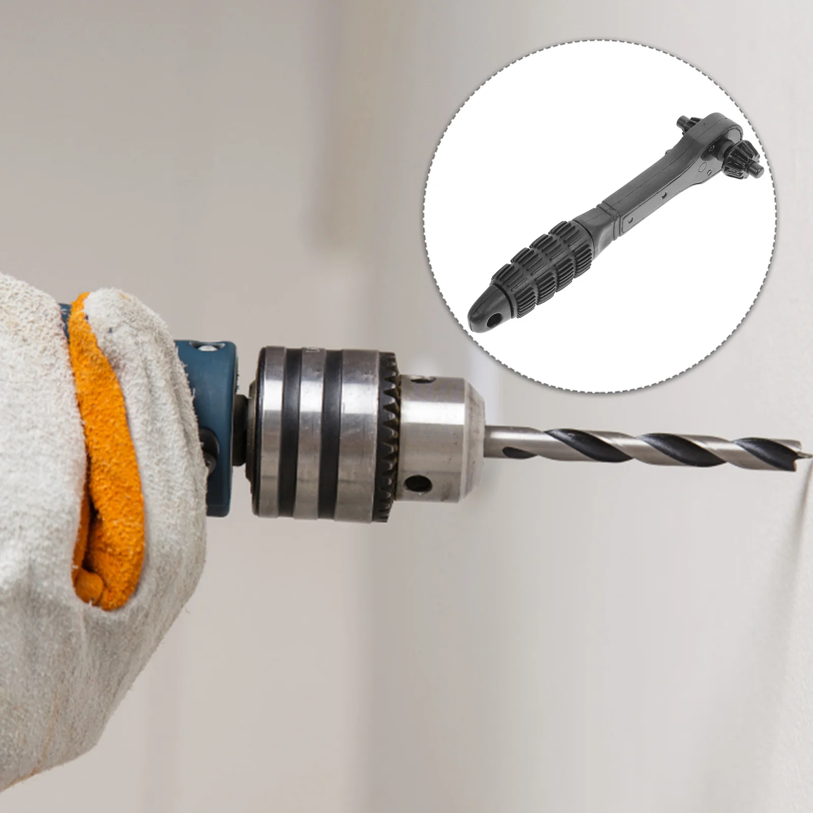 2 في 1 الحفر تشاك اسئلة المفك وجع أداة اليد المحمولة عالية الكفاءة الاستخدام المزدوج لأدوات كهربائية الحفر تشاك مفتاح #1