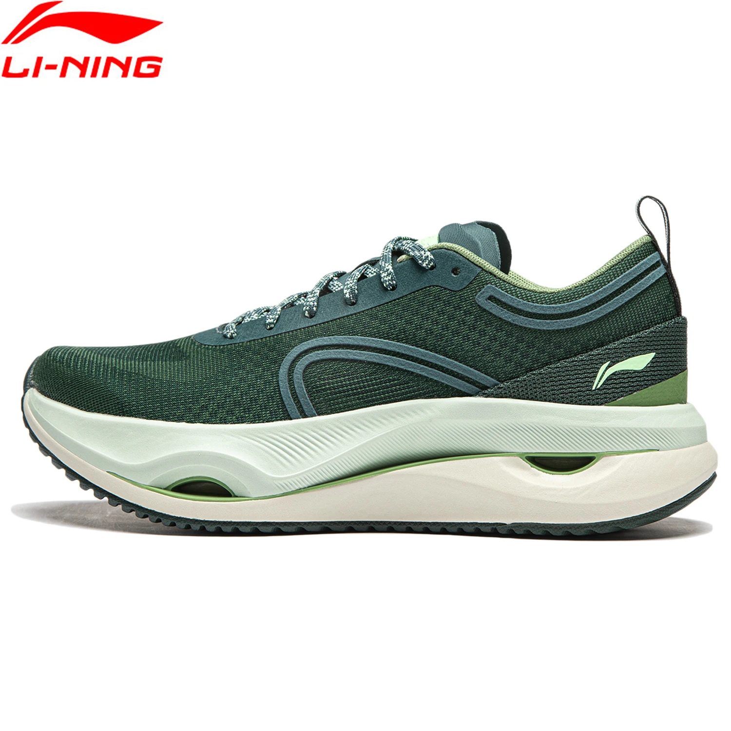 Li-Ning Vrouwen Eenhoorn Kussen Hardloopschoenen Cloud Lite Ademende Stabiele Ondersteuning Fitness Comfortabele Sport Sneakers Arhu006