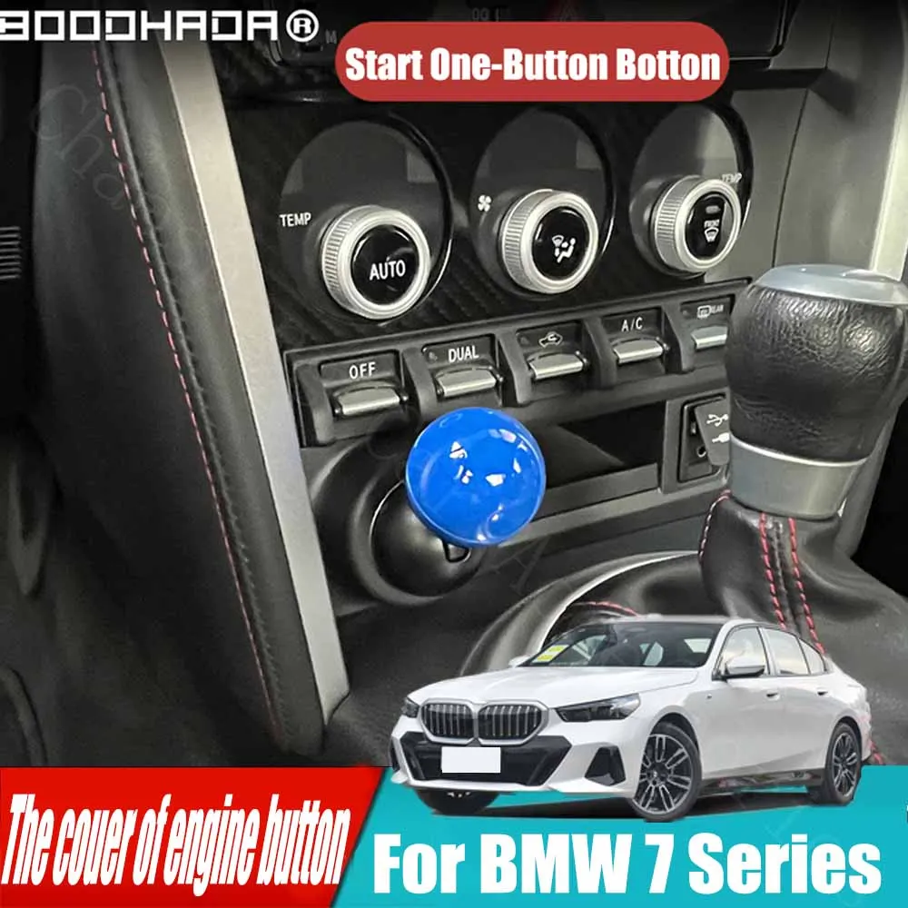 

For BMW 7 SeriesCar Engine START Button Replace Cover STOP Switch ball style Car Accessories