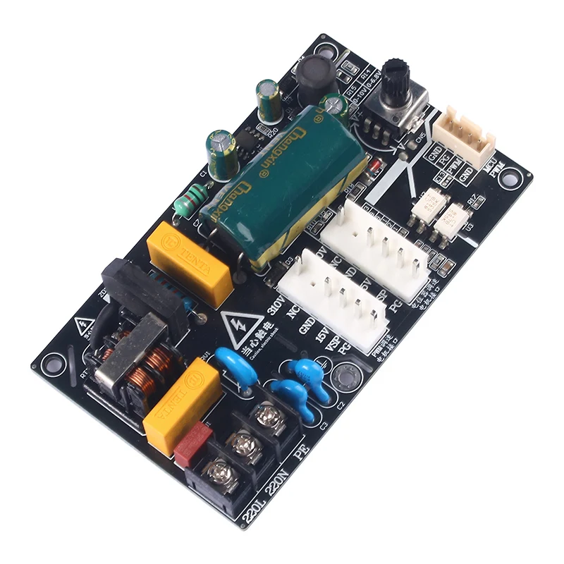 PWM DC Motor Drive Board 5-wire DC Motor Stepless Speed Regulation Fan Motor Drive Board Suitable for Air Conditioning