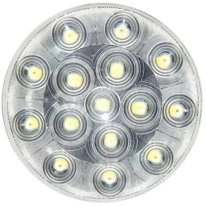 

Trailer Truck Lighting System Kit 4 Inch Round White LED Backlight
