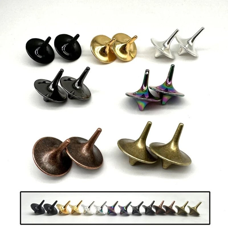 Beyblad-Spinner de punta de Figner de Metal, juguete giratorio suave para aliviar el estrés, diseño portátil, Spinner de punta de dedo para mejorar concentrado