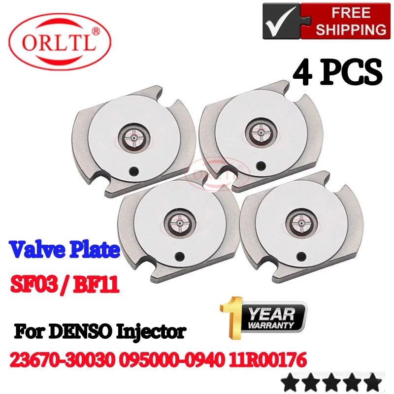 

4 PCS 23670-30030 095000-0950 Diesel Injector Valve Plate 05# Fuel Valve Orifice BF11 for 095000-0940 095000-0770