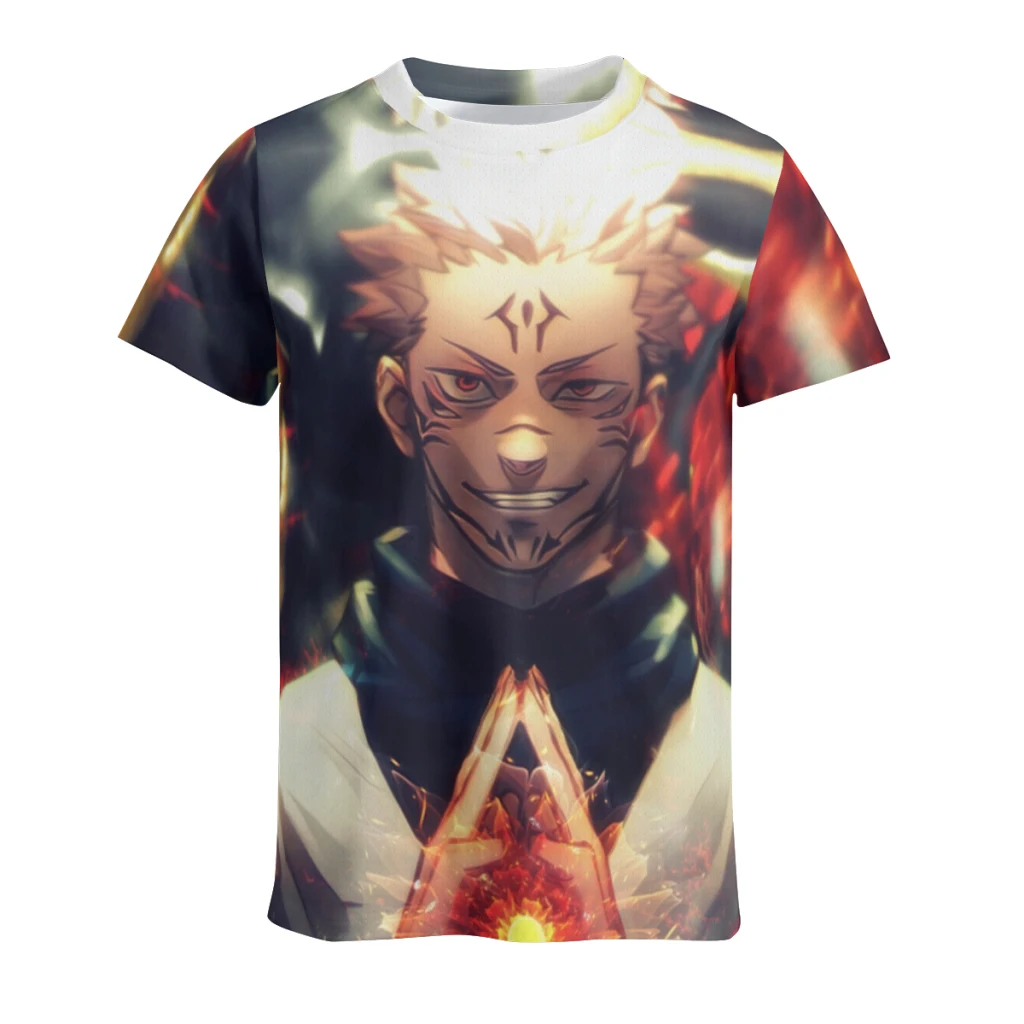 

Jujutsu Kaisen Trending Products Men's Clothing Soft T-Shirt Sports Top Tees Breathable T Shirt For Male T shirts